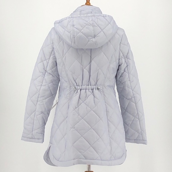 Laundry By Shelli Segal Light Blue Quilted Puffer - Picture 4 of 7